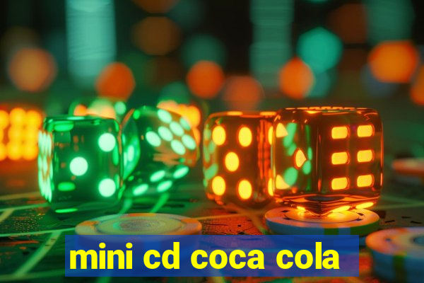 mini cd coca cola